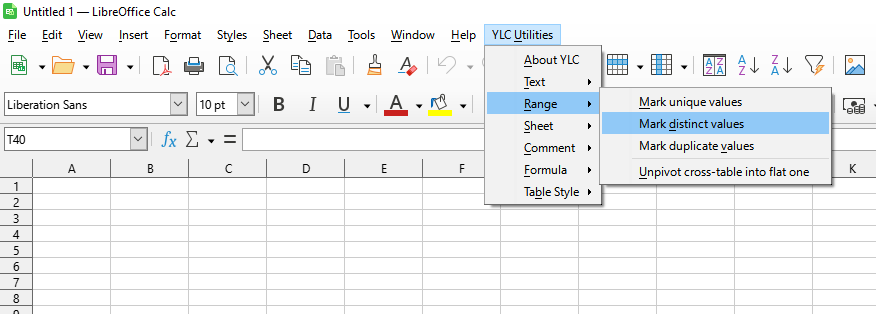 Range › Mark different values